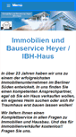 Mobile Screenshot of ibh.immoprofessional.de